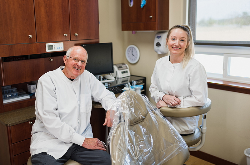 doctor and assistant